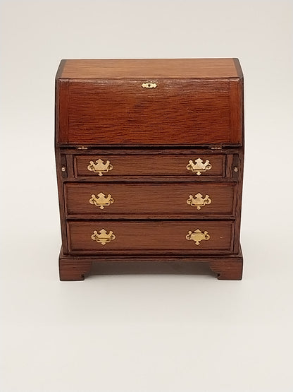 Secretary Desk With Dropleaf, Cherry