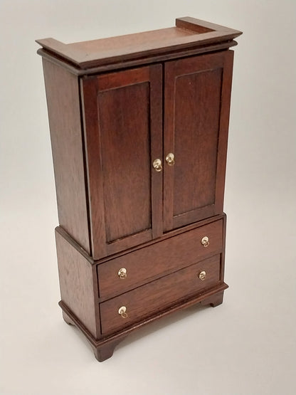 Wardrobe Armoire, Mahogany