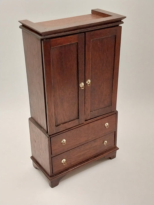 Wardrobe Armoire, Mahogany