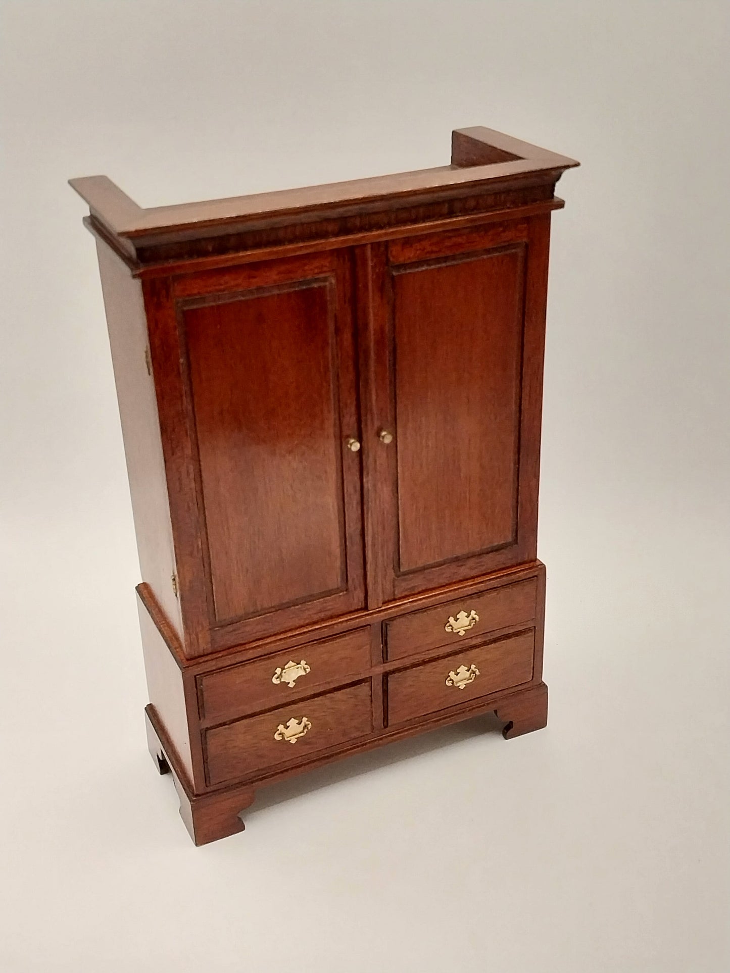 Linen Press Cabinet, Cherry