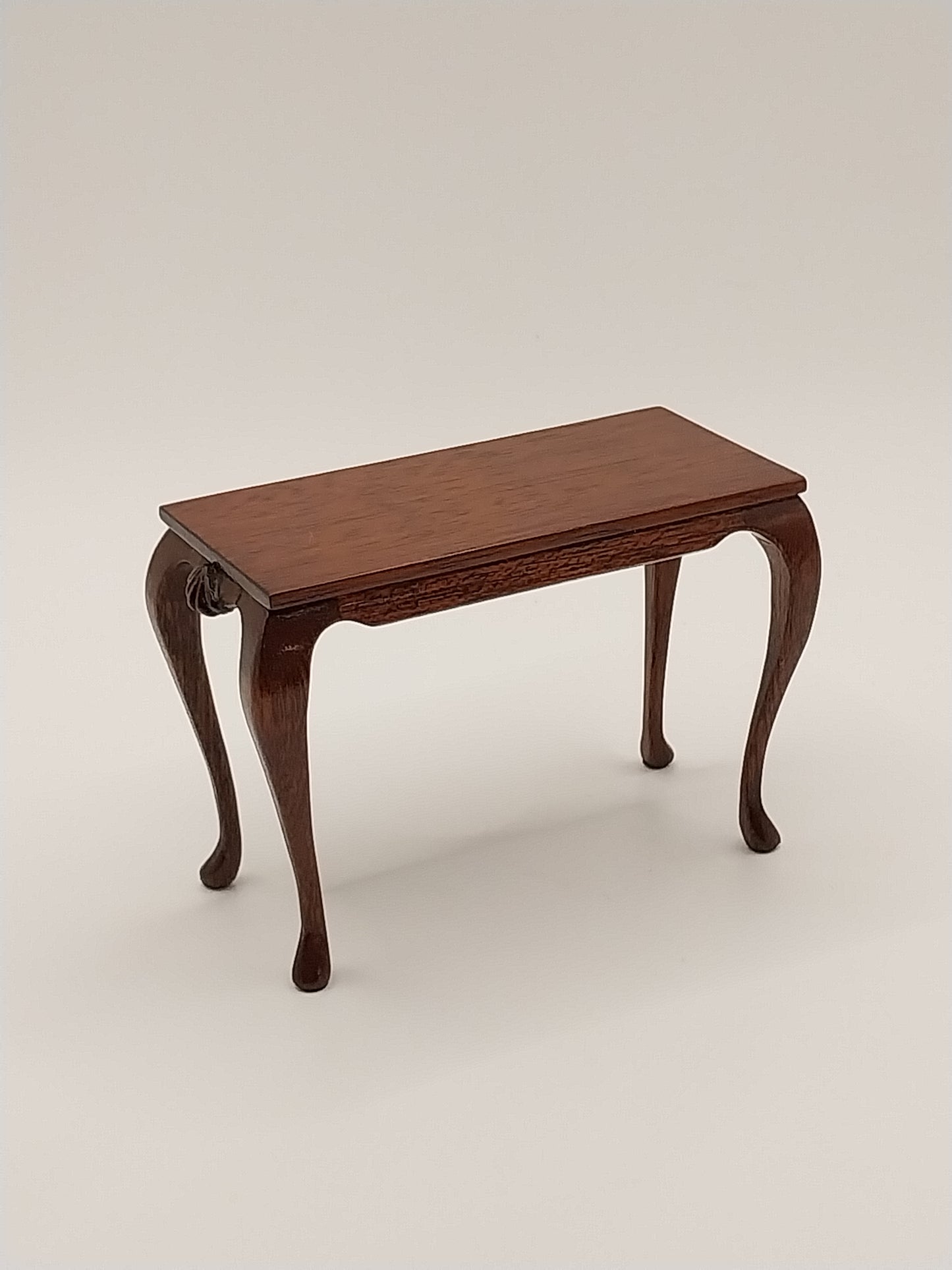 Sofa Table, Hand Carved, Mahogany