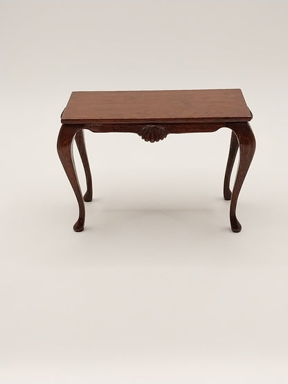 Sofa Table, Hand Carved, Mahogany