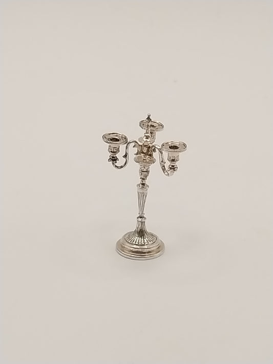 3 Arm Candelabra, Sterling Silver