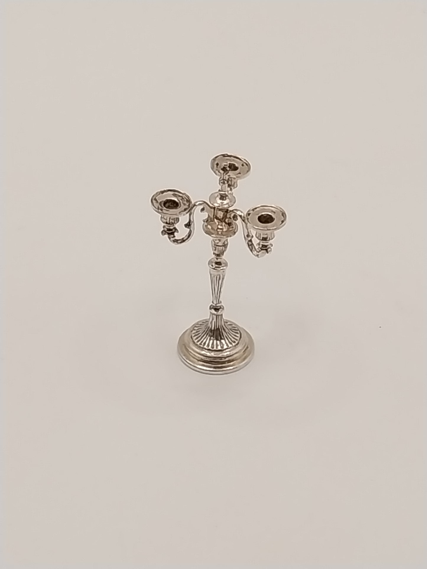 3 Arm Candelabra, Sterling Silver