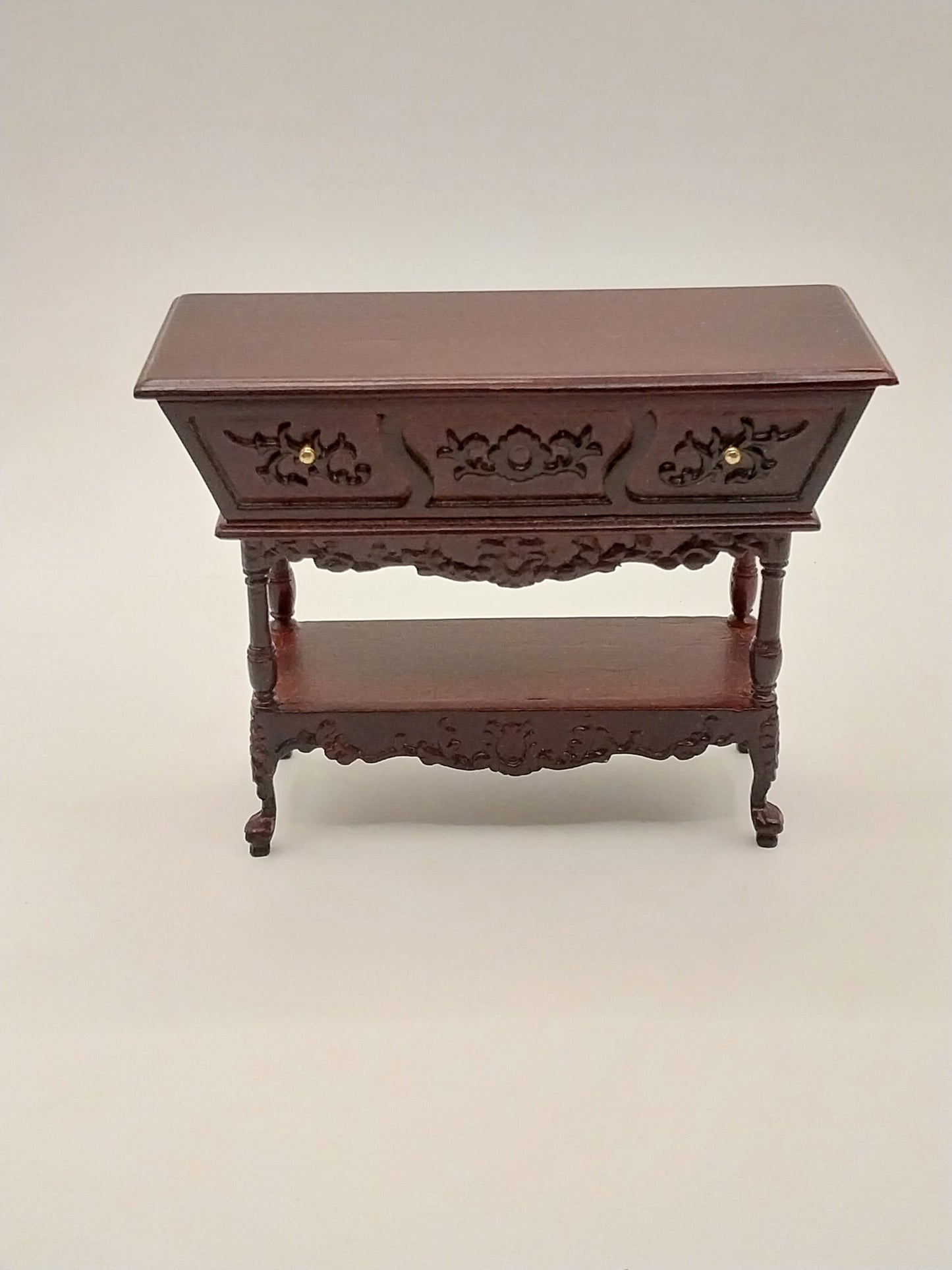 CBB1217, Carved Sideboard With Drawer, Mahogany