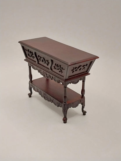 CBB1217, Carved Sideboard With Drawer, Mahogany