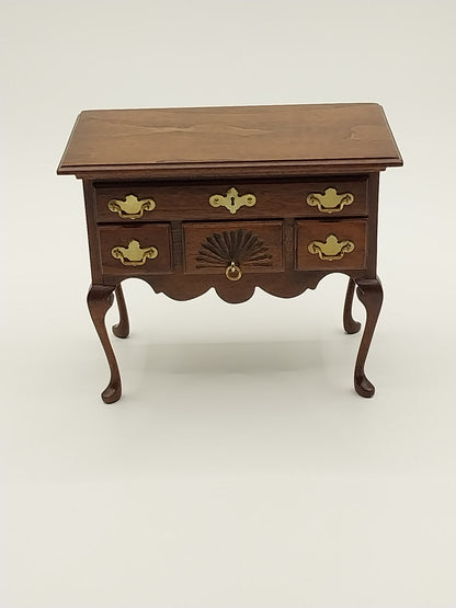 Lowboy, Shell Front, Signed