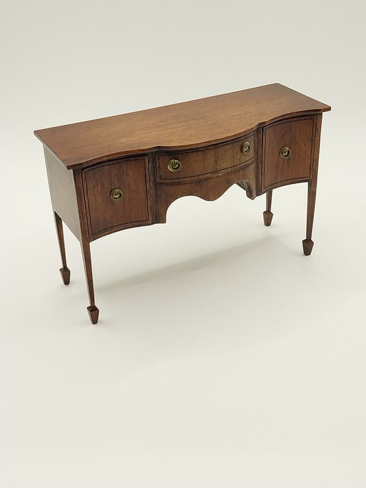 English Hepplewhite Buffet With Tapered Legs