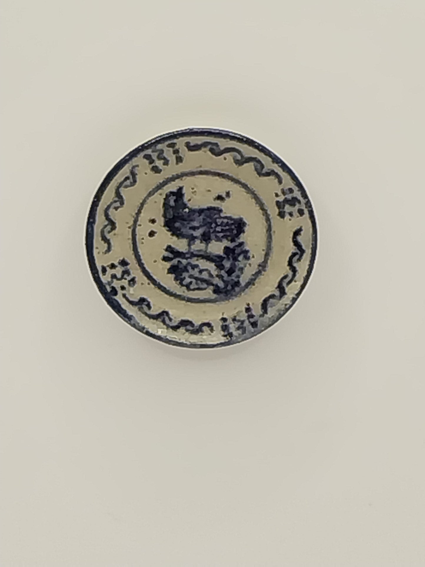 Stoneware Plate, Partridge