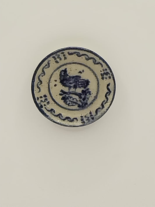 Stoneware Plate, Partridge