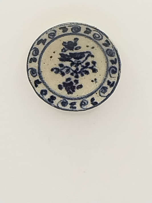 Stoneware Plate, Song Bird