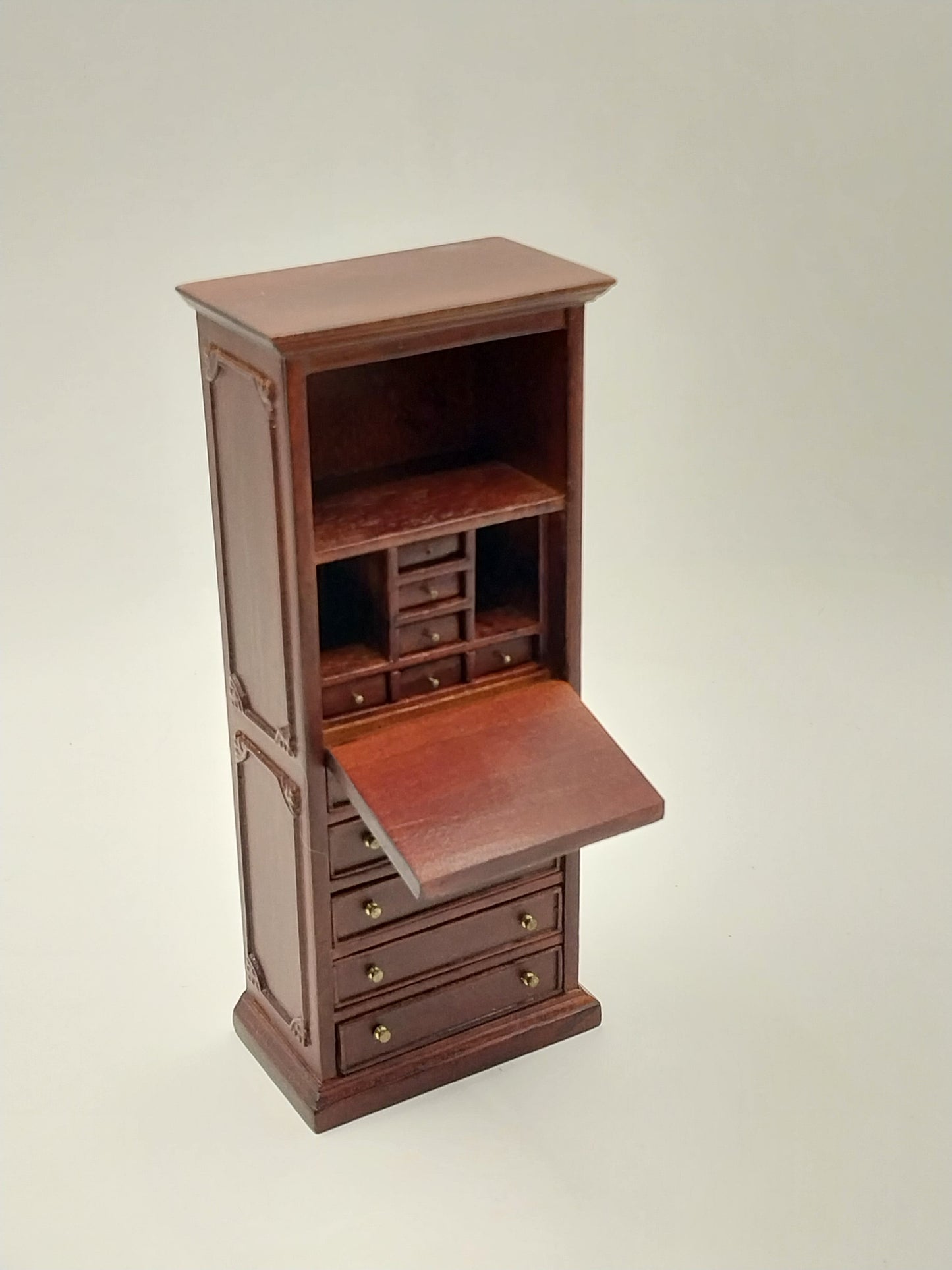 CEA310, Clerks Desk, Mahogany