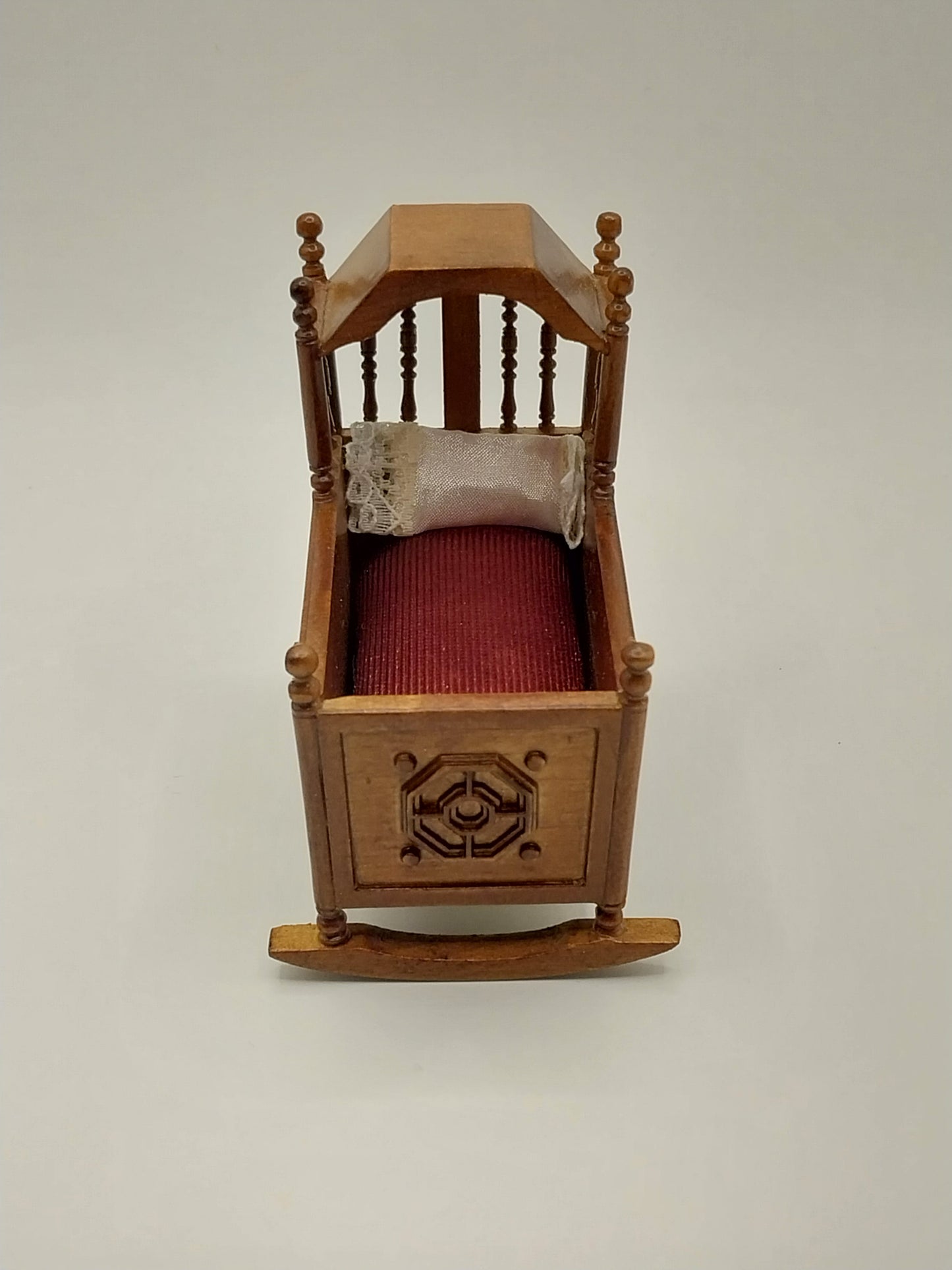 CEA314, Tudor Cradle, Walnut