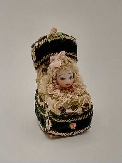 Victorian Jack In The Box, Porcelain Girl
