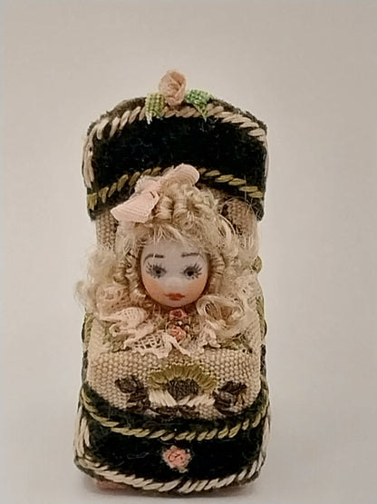 Victorian Jack In The Box, Porcelain Girl