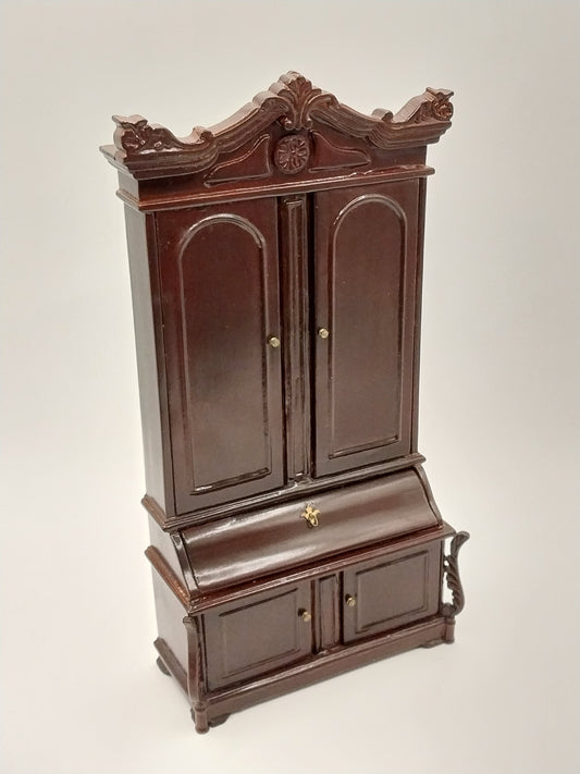 Vintage Victorian Secretary, Mahogany
