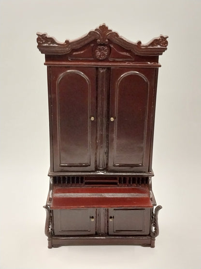 Vintage Victorian Secretary, Mahogany