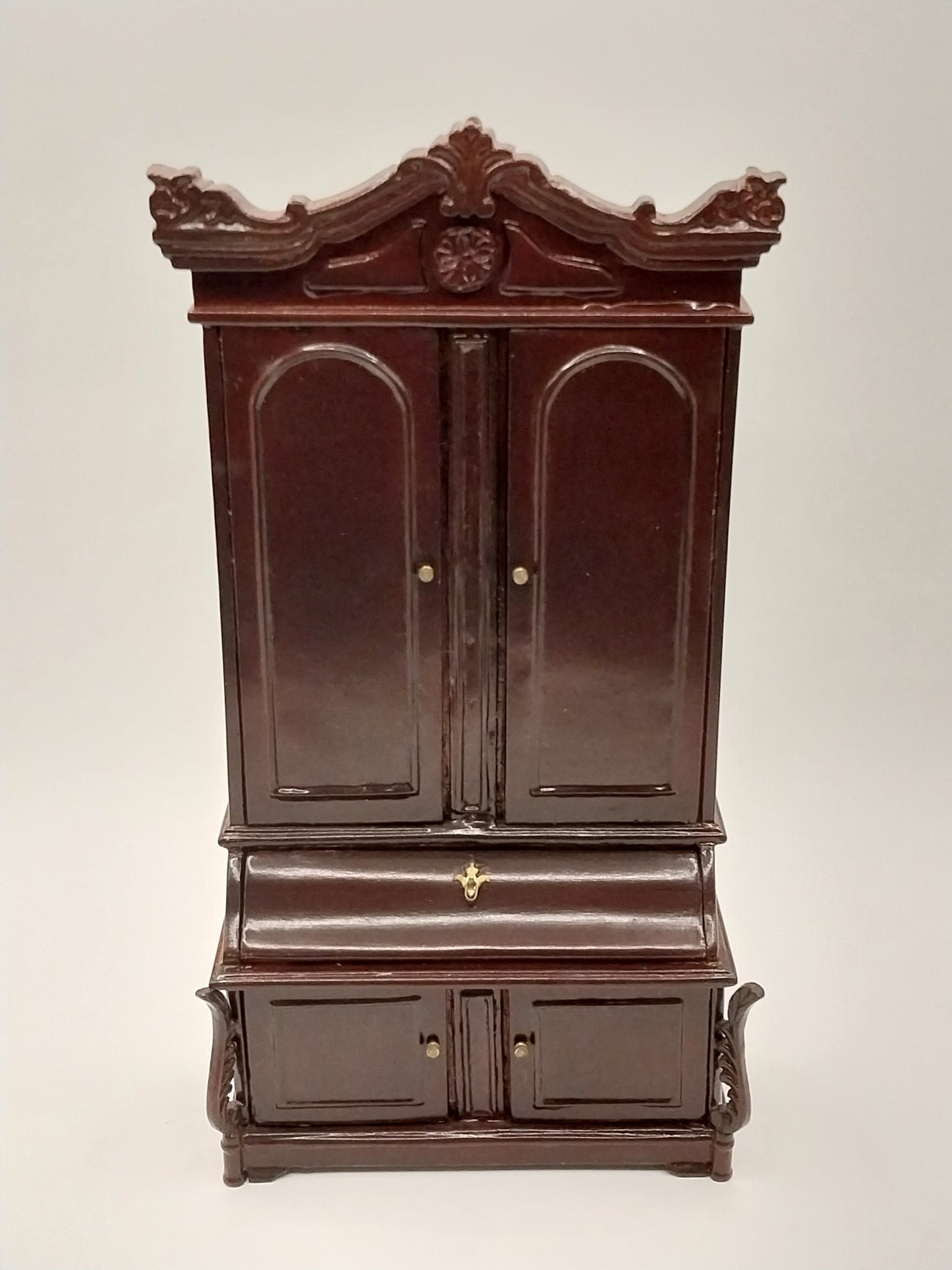 Vintage Victorian Secretary, Mahogany