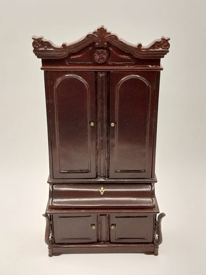 Vintage Victorian Secretary, Mahogany