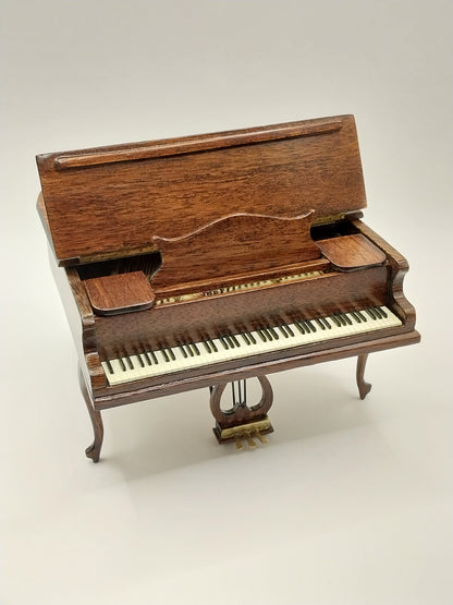 Queen Anne Baby Grand Piano & Stool, Ralph Partelow