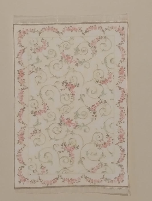 CPW107, Rug, Pink Floral