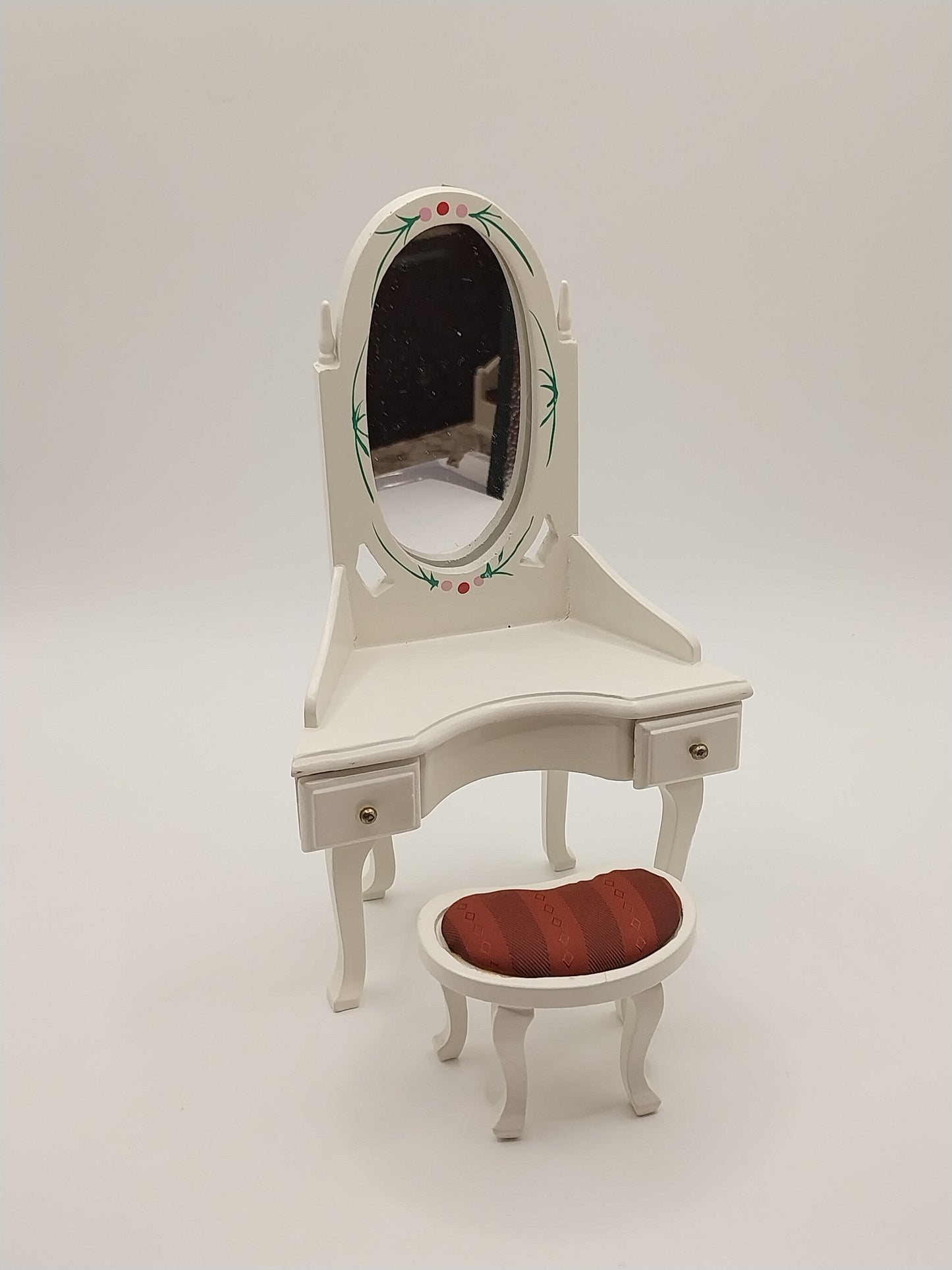 Bedroom Set, Ivory Floral, 6pc