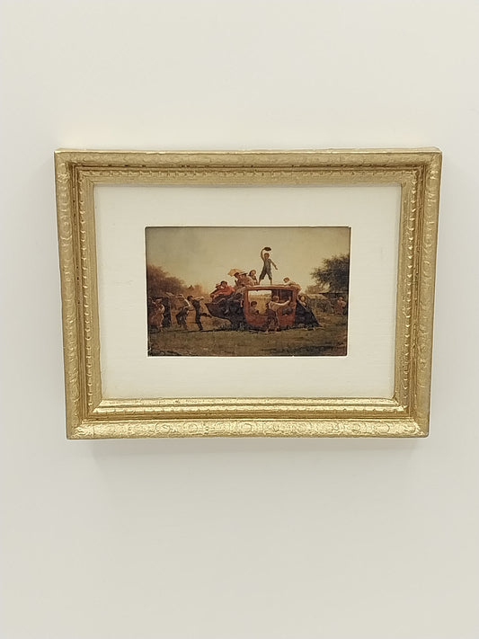 Framed Western Print