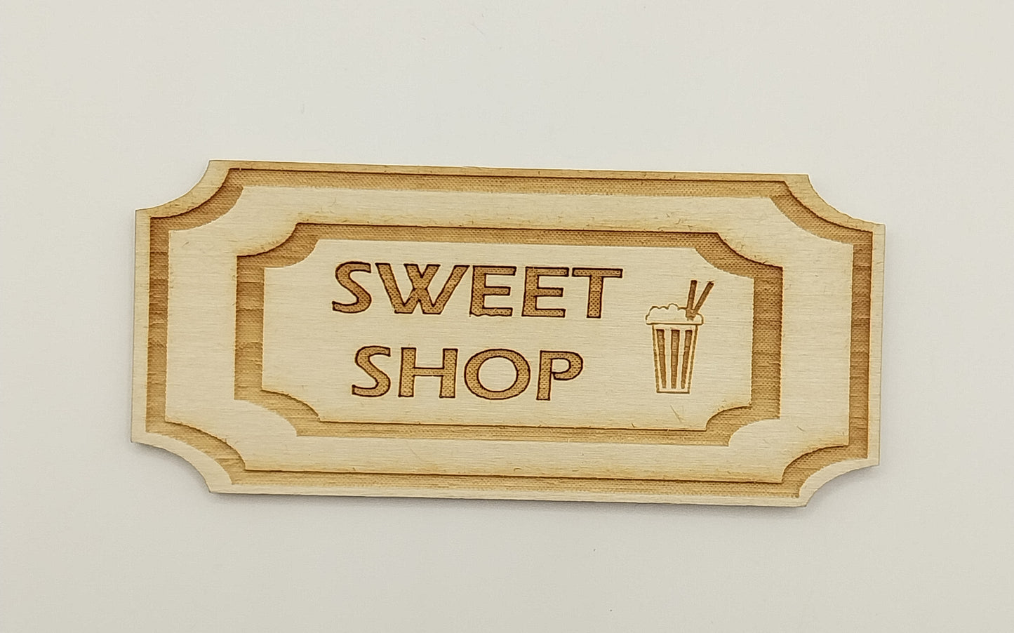 CPW158, Laser Sign, Sweet Shop