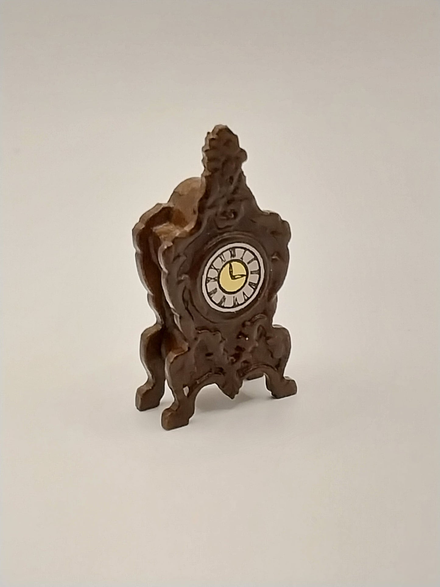 Victorian Mantel Clock, Walnut