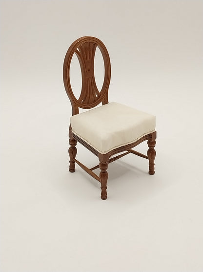 Dianna Gustavian Chair, Walnut