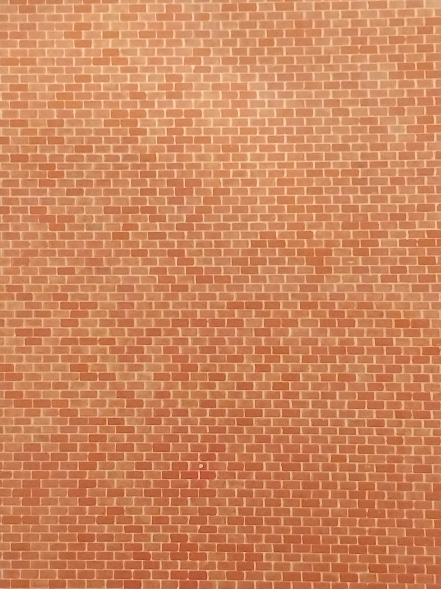 CRH1015, 1/4" Scale Red Brick Paper, 2pc