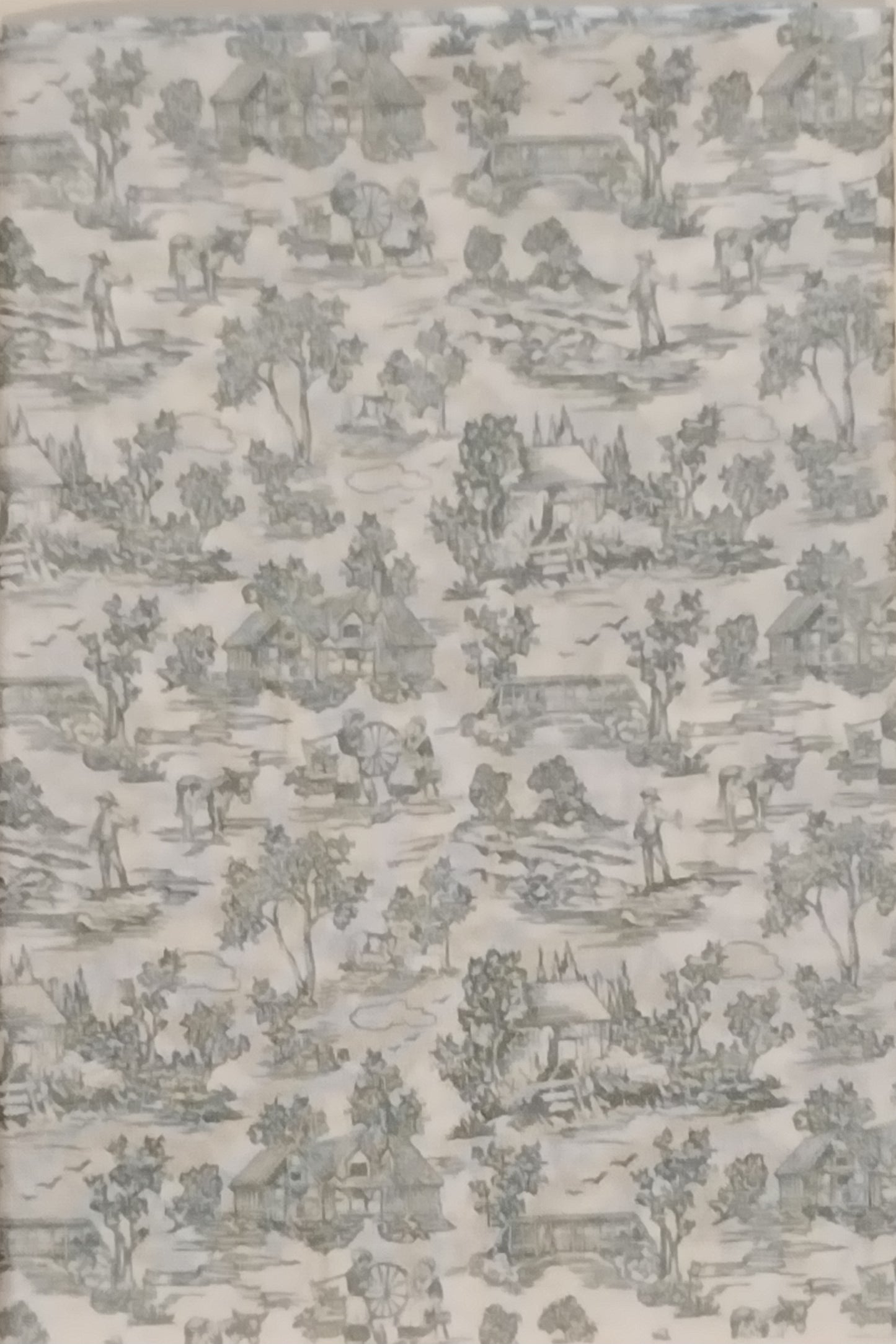 Silk Fabric, Campagne Toile, Green