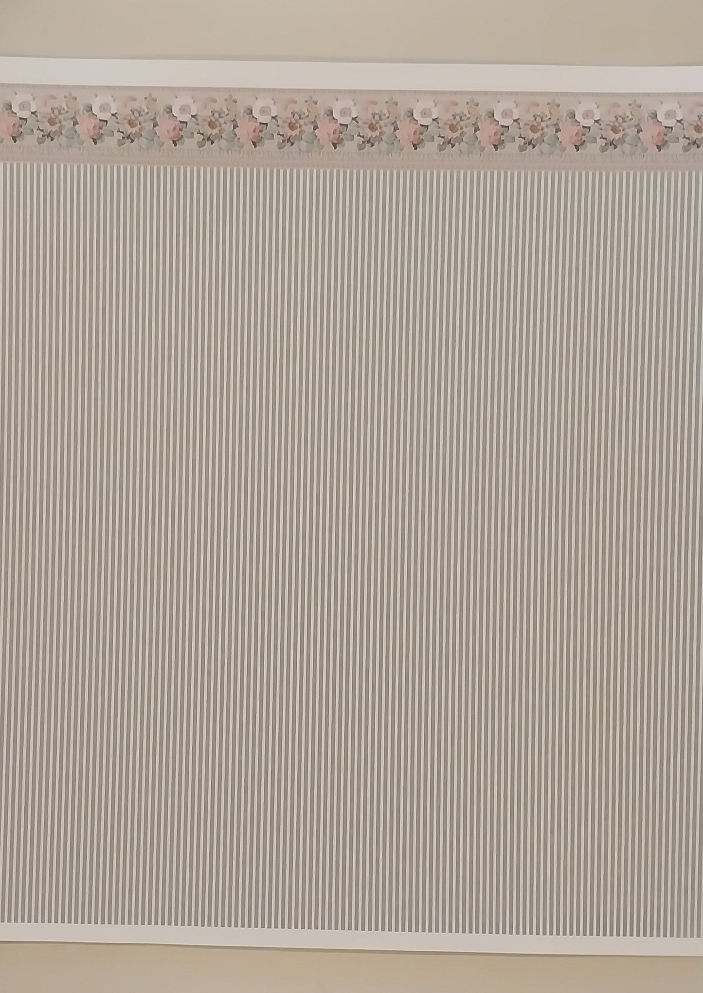 CRH1054, Simply Rose Stripe Wallpaper, Green