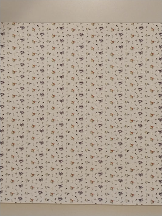 CRH1093, Fruit Spray Wallpaper