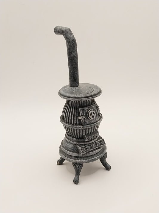 Pot Belly Stove, Gray