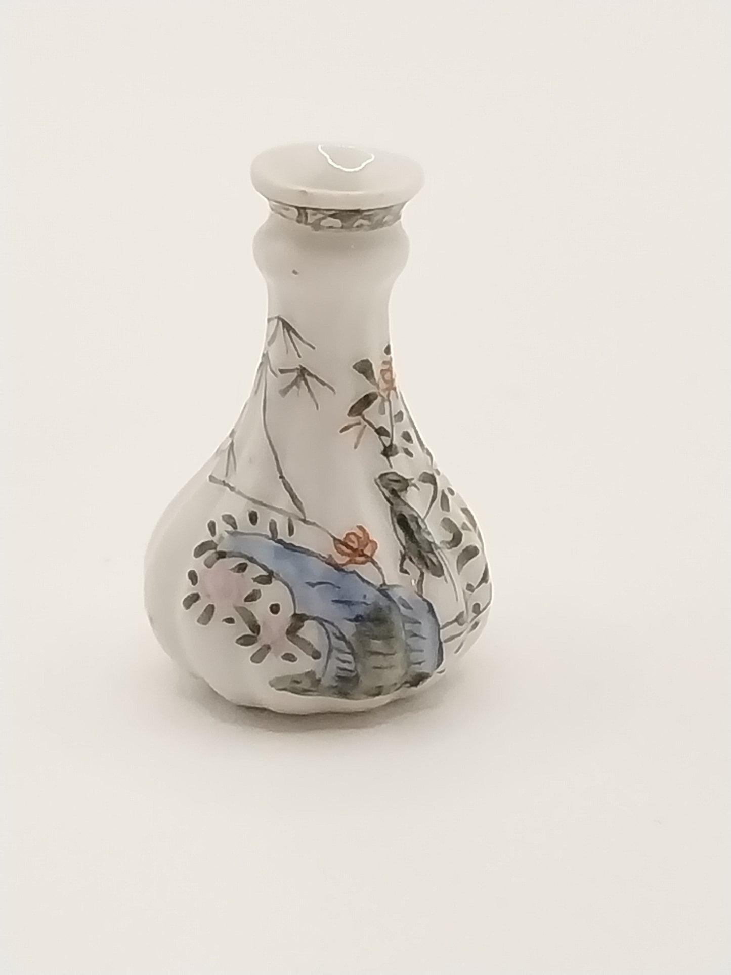 Porcelain Vase, Canton Bird