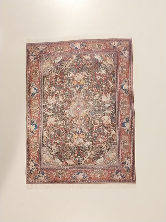 Rug #210, Chinese Figuel Motif