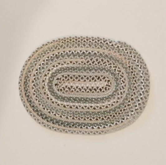 Braided Rug, Oval, 7C