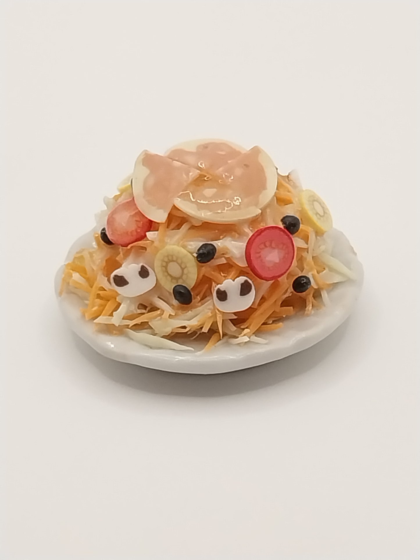 Large Salad On Plate
