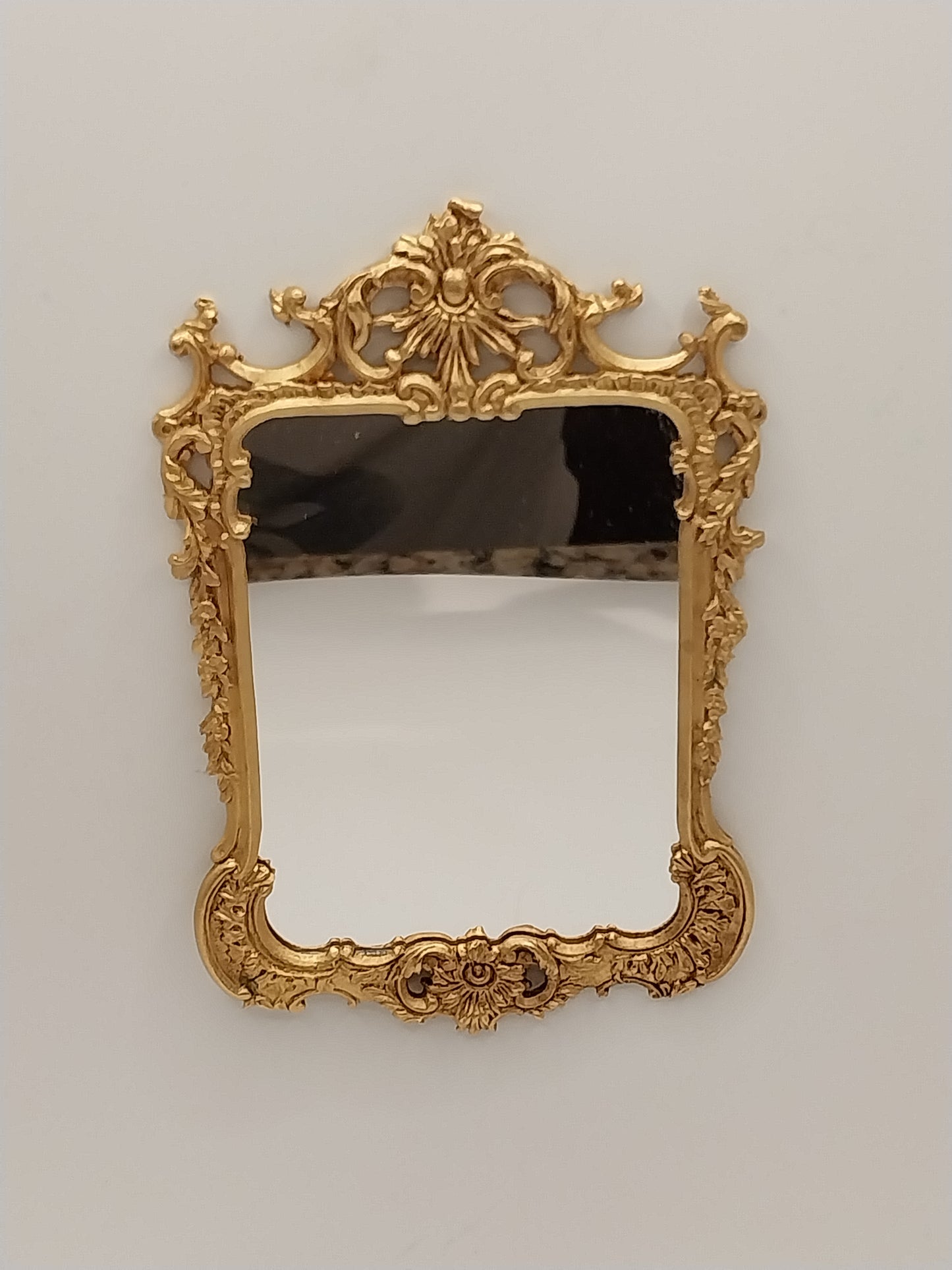 CCB0852, Chippendale Gold Rectangle Mirror, Gilted