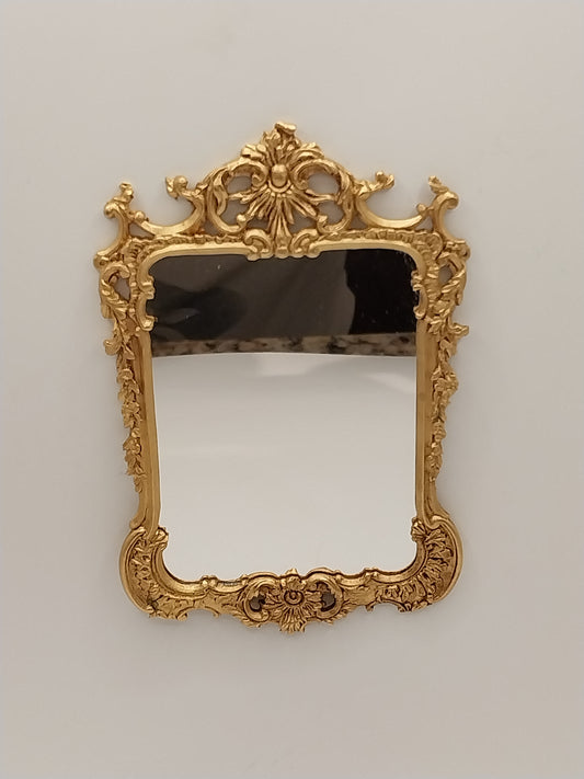 CCB0852, Chippendale Gold Rectangle Mirror, Gilted