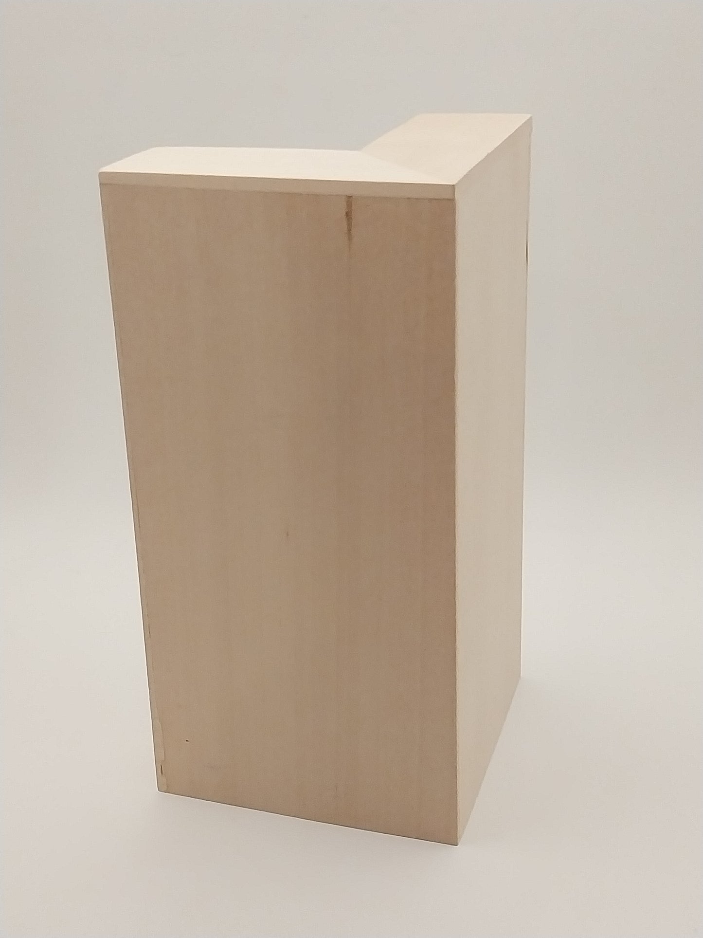 CRH1128, Corner Shelves With Mirror Back, Unfinished