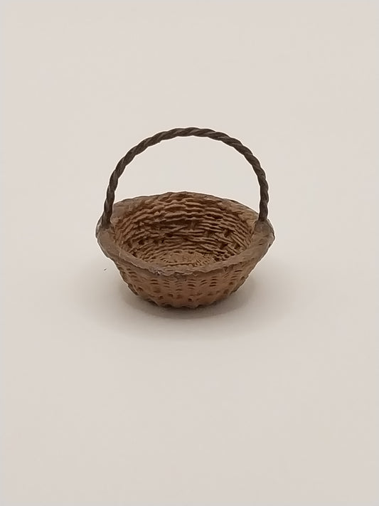 CRH1133, Round Basket With Handle, Medium