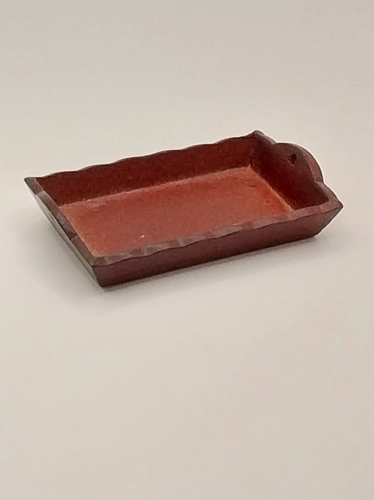 CRH1134, Tray, Rectangle, Mahogany