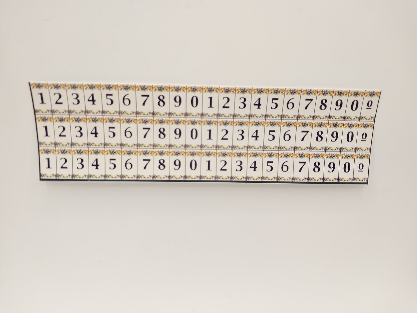 Picture Mosaic Tile Numbers