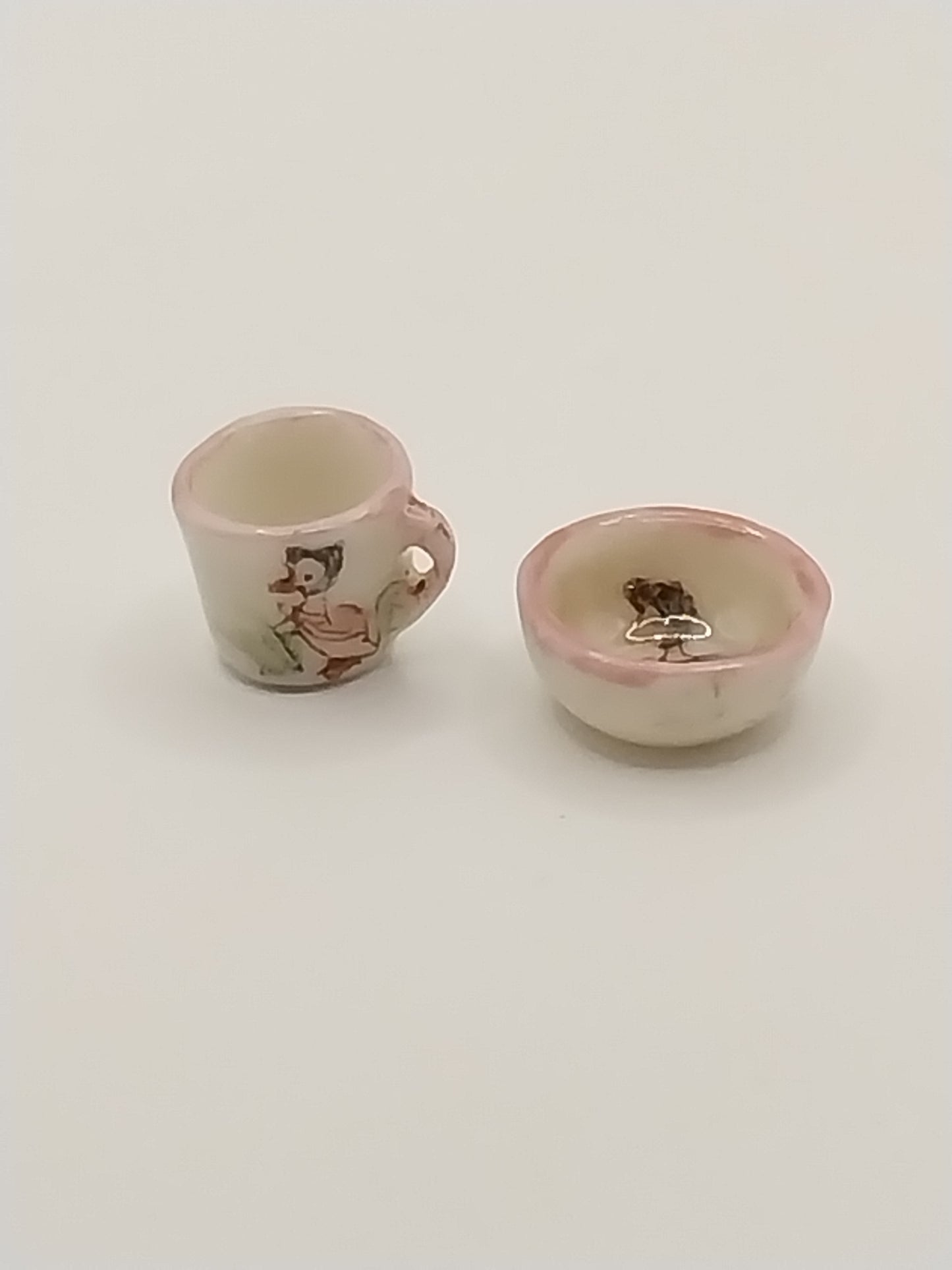 Nursery Cup & Bowl, Jemima Paddle Duck