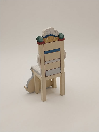 Victorian Child Table With Chairs, Handpainted