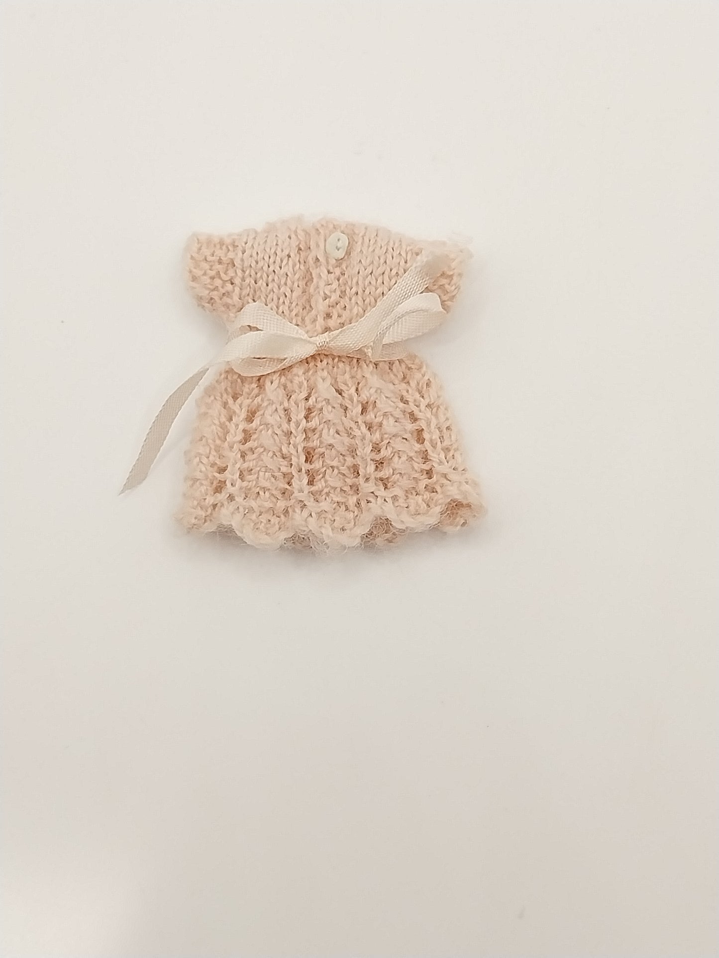 Crochet Baby Outfit, Pink, 3pc