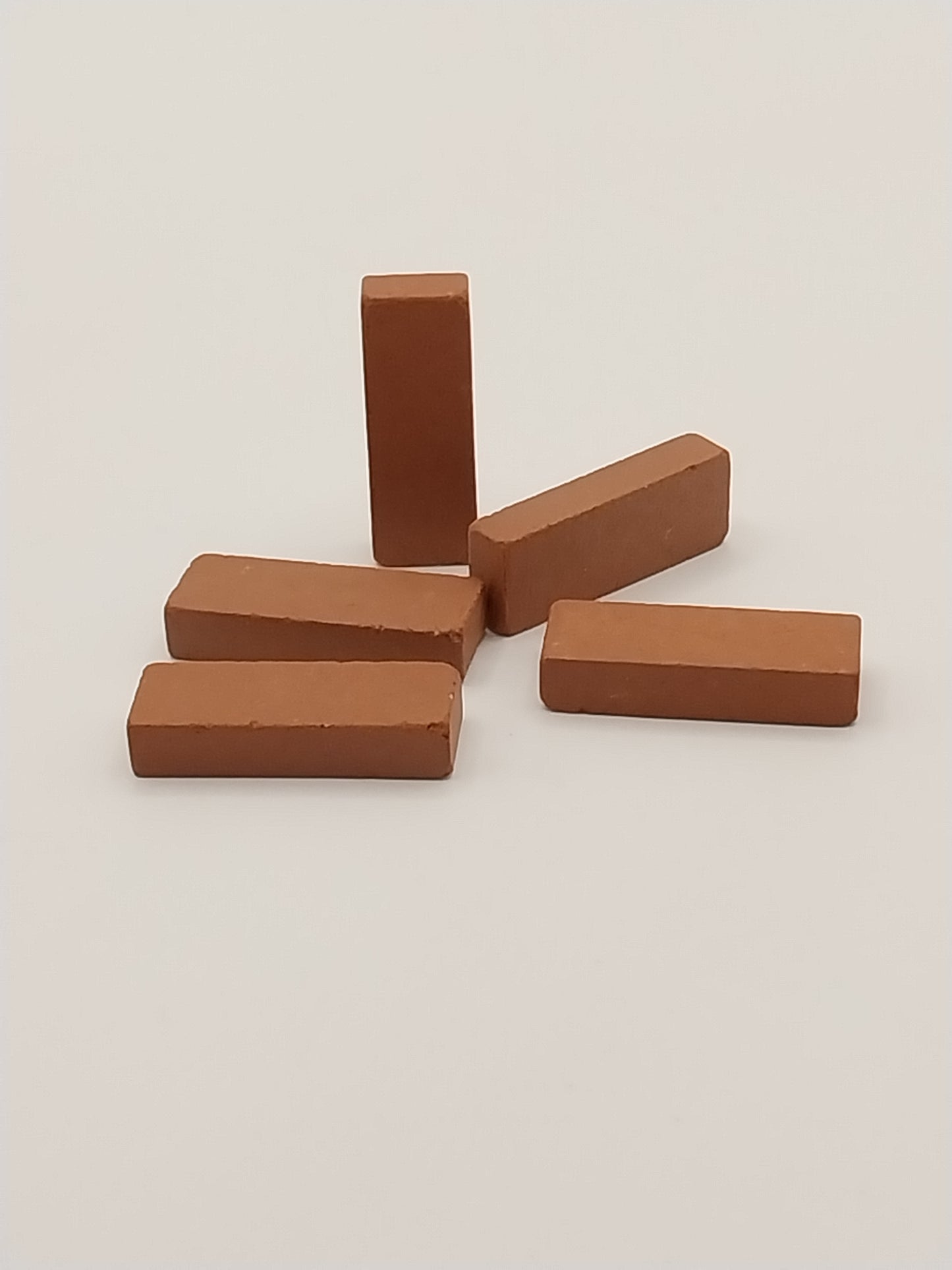 Genuine Kiln Fired Model Bricks, 50pcs