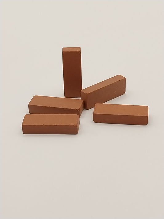 Genuine Kiln Fired Model Bricks, 50pcs